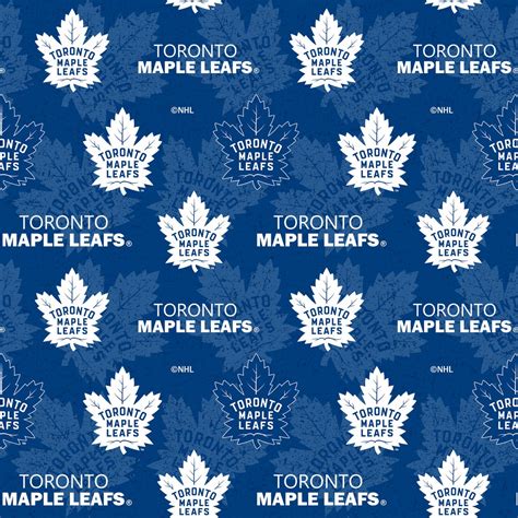 toronto maple leaf fabric